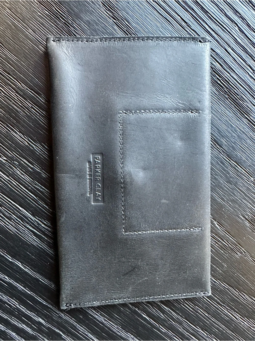 Abeba Full-Grain Leather Envelope Clutch